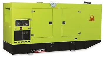 Дизельный генератор Pramac GSW 705DO в кожухе с АВР