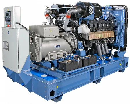 Дизельный генератор ТСС АД-400С-Т400-1РМ2 Linz (ЯМЗ-8502.10-38) в контейнере с АВР