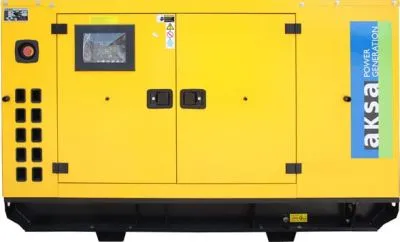 Дизельный генератор Aksa APD 22C в кожухе