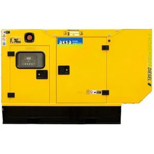 Дизельный генератор Aksa APD 75A в кожухе