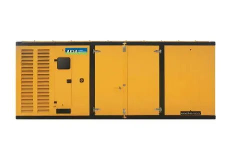 Дизельный генератор Aksa AC 1250 в кожухе с АВР