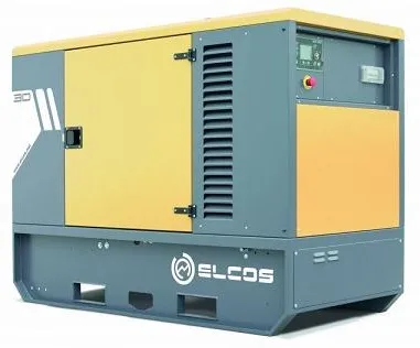 Дизельный генератор Elcos GE.YA.037/033.SS 230 с АВР