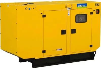 Дизельный генератор Aksa APD 55A в кожухе с АВР