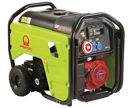 Бензиновый генератор Pramac SP 8000 с АВР