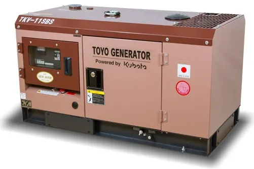 Дизельный генератор Toyo TKV-11SBS