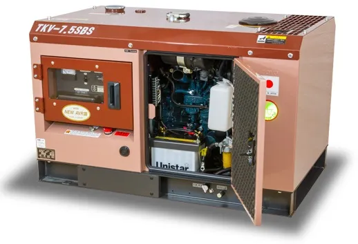 Дизельный генератор Toyo TKV-7.5SBS