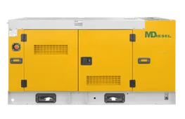 Дизельный генератор MitsuDiesel МД АД-24С-Т400-1РКМ29 (MDH 30 4L) в шумозащитном кожухе с АВР