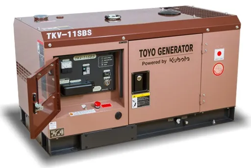 Дизельный генератор Toyo TKV-11SBS