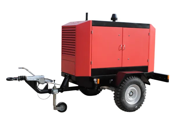 Дизельный генератор ССМ ЭД-20-Т400-РПМ1 на автомобильном прицепе