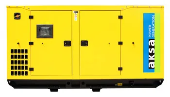 Дизельный генератор Aksa APD165BD в кожухе с АВР