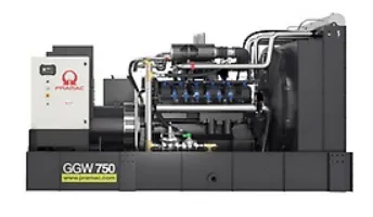 Газовый генератор Pramac GGW750G в контейнере с АВР