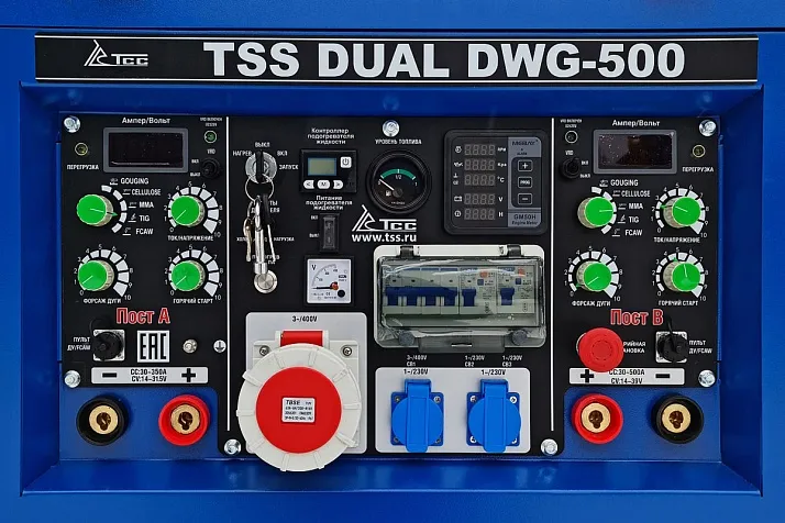 Сварочный генератор ТСС DUAL DWG-500