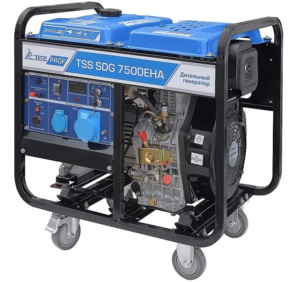 Дизельный генератор ТСС SDG 7500EHA