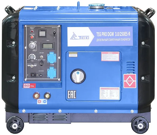 Сварочный генератор ТСС PRO DGW 3.0/250ES-R