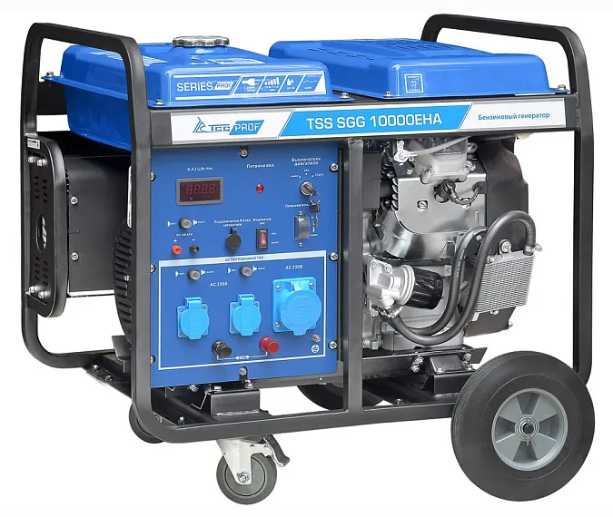 Бензиновый генератор ТСС SGG 10000 EHA с АВР