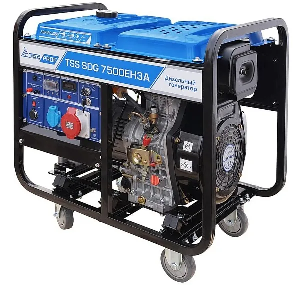 Дизельный генератор ТСС SDG 7500EH3A с АВР