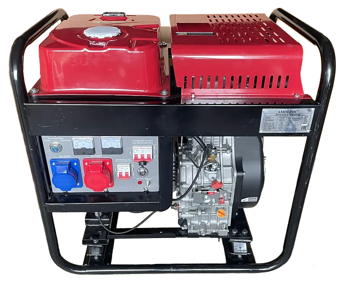 Дизельный генератор АМПЕРОС LDG 10000 E-3 с АВР