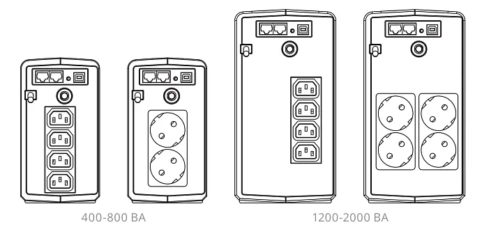 Напольный ИБП Импульс ЮНИОР ПЛЮС 1200 LCD IEC-C13x4 USB, RJ11/RJ45
