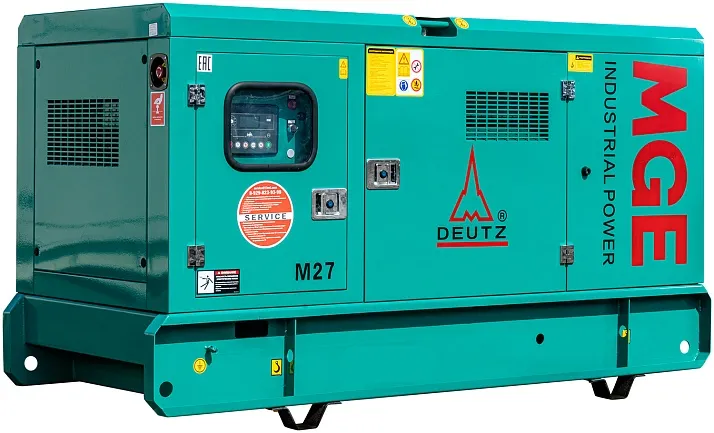 Дизельный генератор MGE P200DZ в кожухе