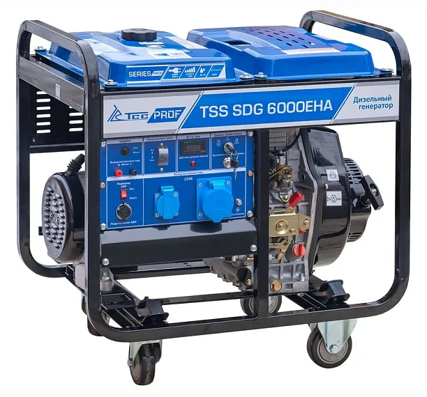 Дизельный генератор ТСС SDG 6000EHA