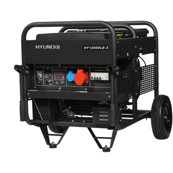 Бензиновый генератор Hyundai HY 12000LE-3