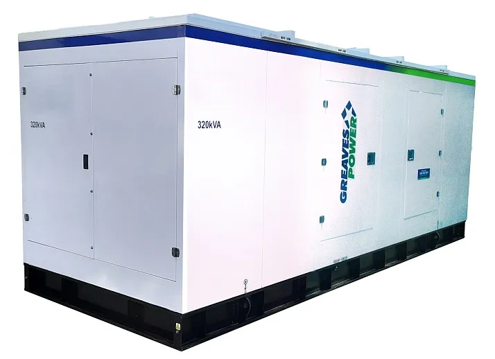 Дизельный генератор Greaves Power GPWII-320E с АВР
