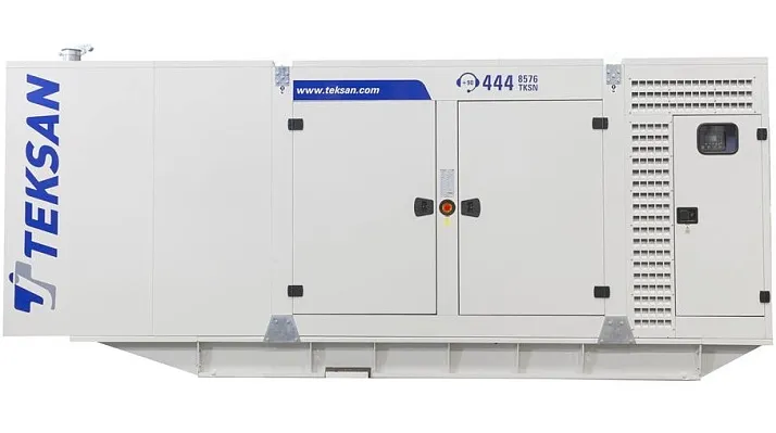 Дизельный генератор Teksan TJ830DW5C в кожухе с АВР