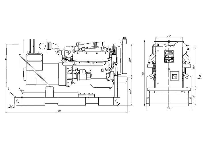 Дизельный генератор ПСМ АД-160