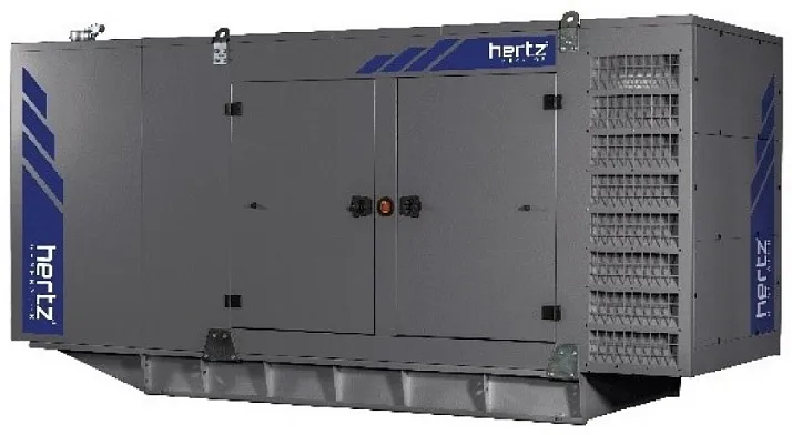 Дизельный генератор Hertz HG 550 PL в кожухе