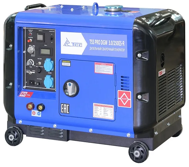 Сварочный генератор ТСС PRO DGW 3.0/250ES-R