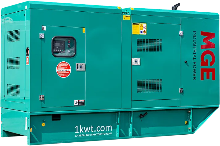 Дизельный генератор MGE P160CS (6CTAA8.3-G2) в кожухе с АВР