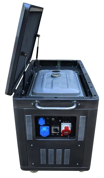 Бензиновый генератор Mitsui Power ZM 12500 SE-3 в кожухе с АВР