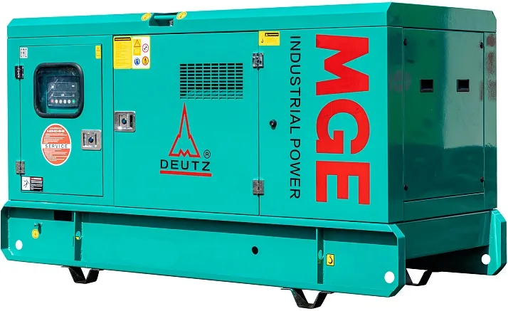 Дизельный генератор MGE P200DZ в кожухе