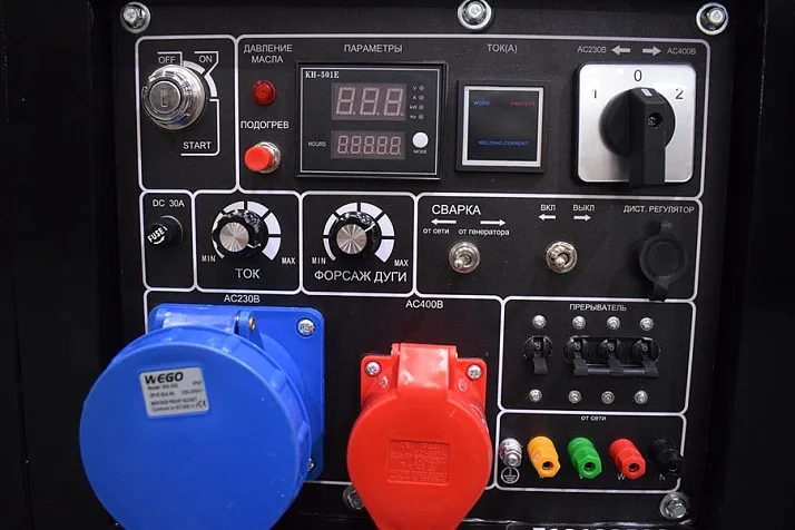 Сварочный генератор ТСС DGW 10.0/300ED-R3