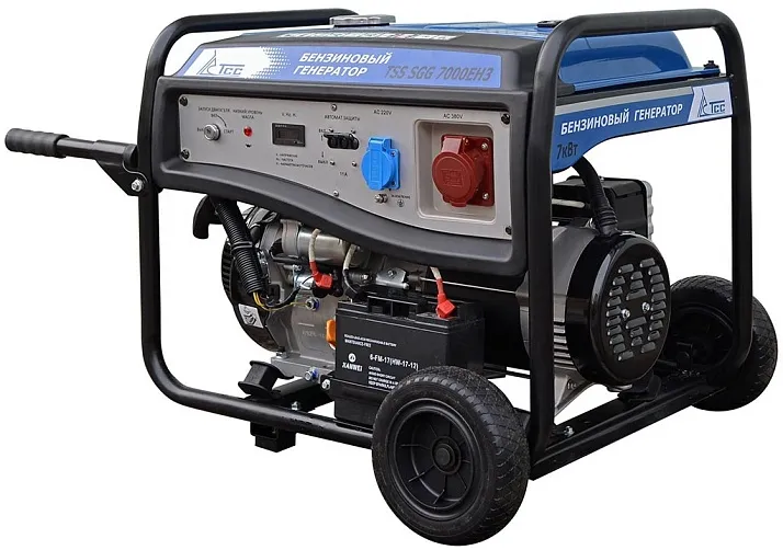 Бензиновый генератор ТСС SGG 7000 EH3 (новая модель) с АВР