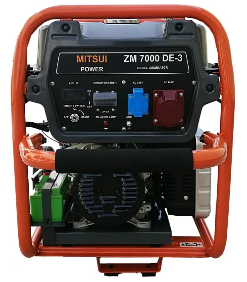 Дизельный генератор Mitsui Power ZM 7000 DE-3 с АВР