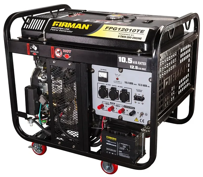 Бензиновый генератор Firman FPG12010TE с АВР