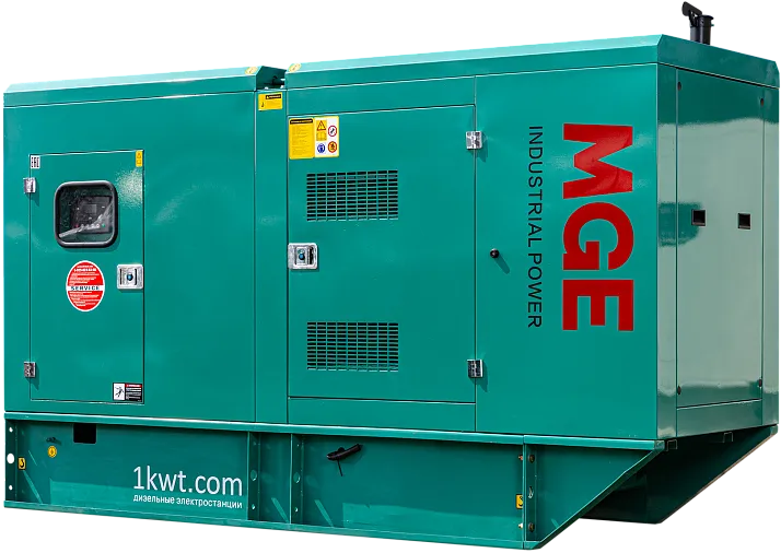 Дизельный генератор MGE P160CS (6CTAA8.3-G2) в кожухе с АВР