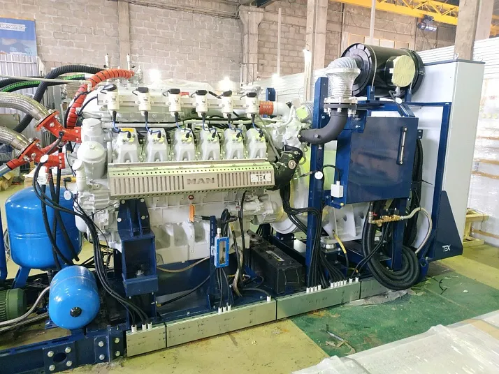 Газовый генератор ТЕХ 430 в контейнере