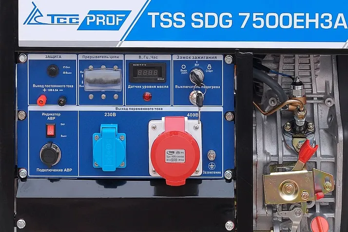 Дизельный генератор ТСС SDG 7500EH3A с АВР