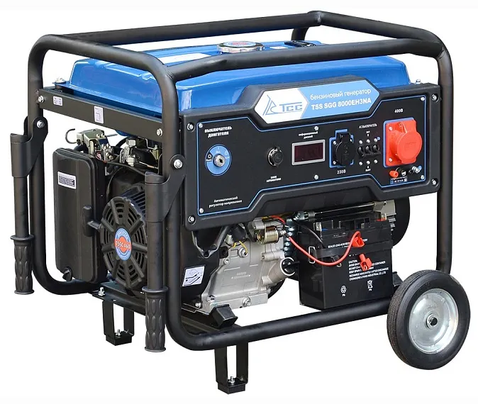 Бензиновый генератор ТСС SGG 8000 EH3NA с АВР
