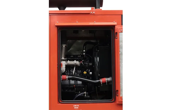 Дизельный генератор Denyo Mahindra MP-200 с АВР