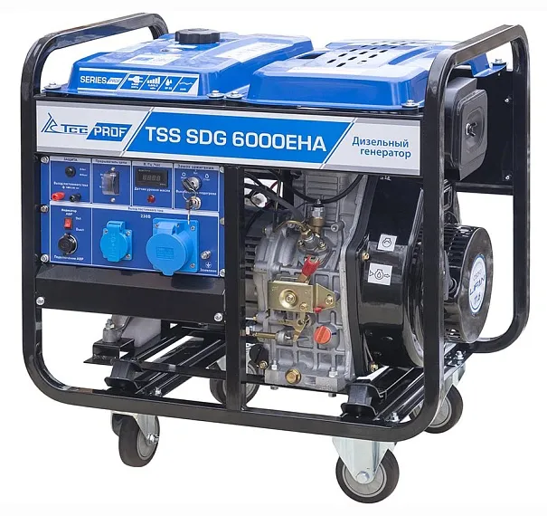 Дизельный генератор ТСС SDG 6000EHA