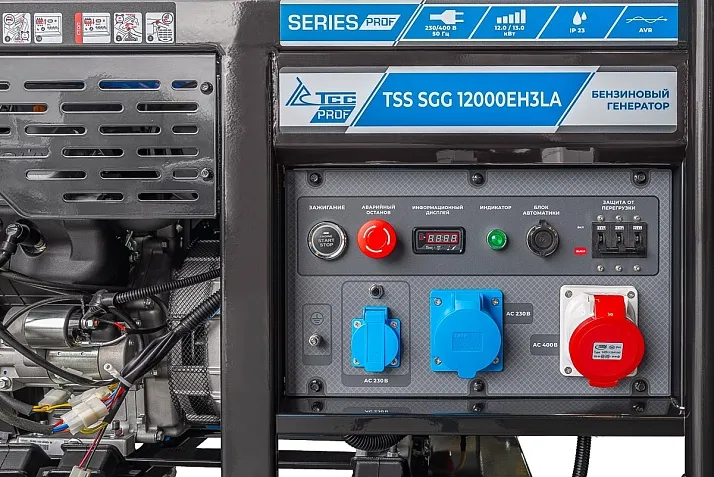 Бензиновый генератор ТСС SGG 12000EH3LA