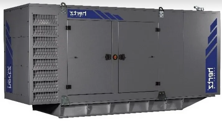 Дизельный генератор Hertz HG 500 DL в кожухе