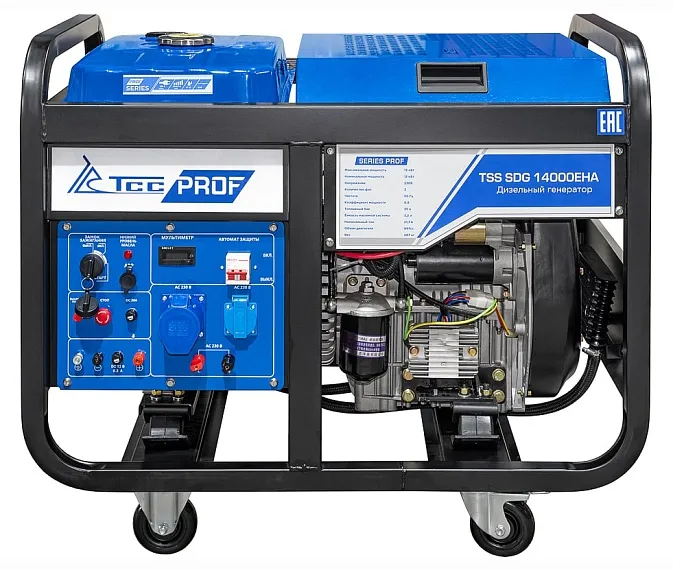 Дизельный генератор ТСС SDG 14000EHA
