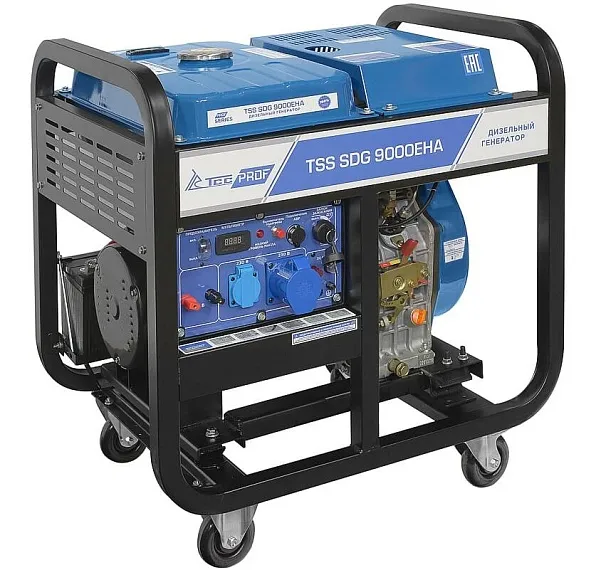 Дизельный генератор ТСС SDG 9000EHA