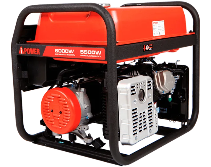 Портативный бензиновый генератор A-iPower A6000EAX