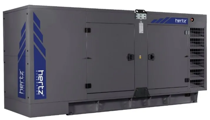 Дизельный генератор Hertz HG 815 PC в кожухе с АВР