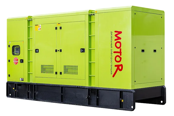 Дизельный генератор Motor АД300-T400 R в кожухе с АВР